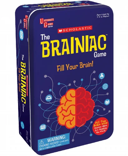 Scholastic - The Brainiac Game Tin - Image 1