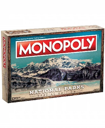 Usaopoly Monopoly National Parks Special Edition Set, 115 Piece - Image 1