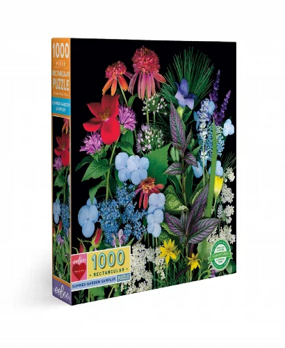 eeBoo Summer Garden Jigsaw Puzzle - 1000 Piece - Image 1