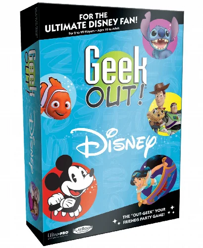 USAopoly Geek Out Disney Edition Set, 143 Piece - Image 1