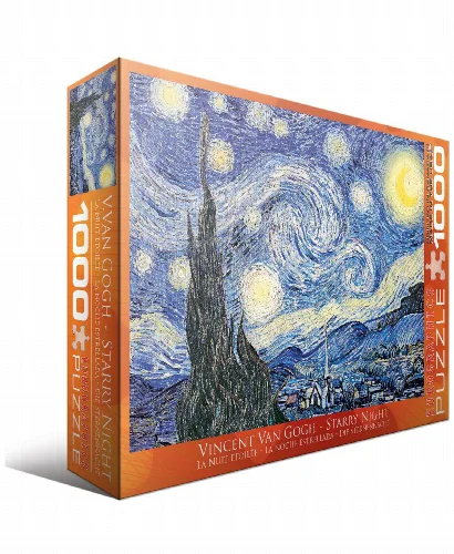 Vincent Van Gogh Jigsaw Puzzle - Starry Night - 1000 Piece - Image 1