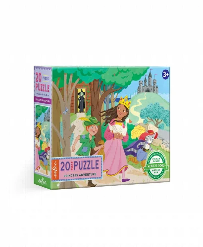 eeBoo Princess Adventure Puzzle - 20 Piece - Image 1