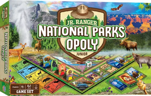 MasterPieces National Parks Jr Ranger Opoly Junior - Image 1