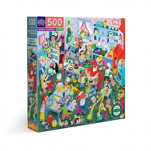 eeBoo What's Cooking Jigsaw Puzzle - 500 Piece - Image 1