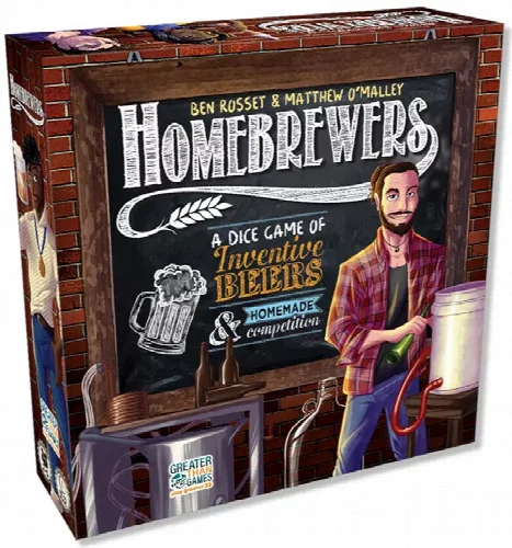 Greater Than Games Homebrewers - A Dice Game Of Inventive Beers - Image 1