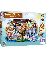 Noah's Ark Shaped Jigsaw Puzzle - 100 Piece