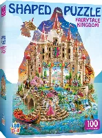 Fairytale Kingdom Shaped Jigsaw Puzzle - 100 Piece