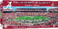 MasterPieces NCAA Stadium Panoramic Jigsaw Puzzle - Alabama Crimson Tide - Center View - 1000 Piece