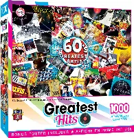 MasterPieces Greatest Hits Jigsaw Puzzle - 60's Artists - 1000 Piece