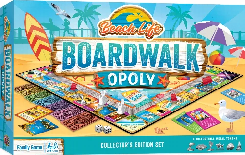 Beach Life - Boardwalk Opoly - Image 1