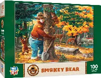 MasterPieces National Parks Jigsaw Puzzle - Smokey Bear Kids - 100 Piece