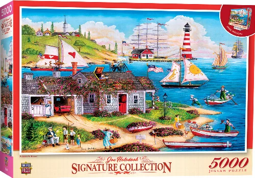 MasterPieces Signature Collection Jigsaw Puzzle - Painter's Point - 5000 Piece - Image 1