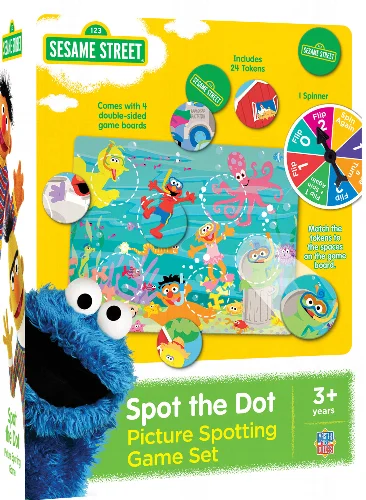 Sesame Street Spot the Dot Game - Image 1