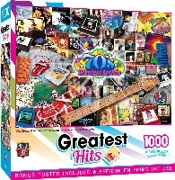 MasterPieces Greatest Hits Jigsaw Puzzle - 70's Artists - 1000 Piece