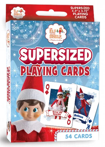 Elf on the Shelf Supersized Playing Cards - Image 1