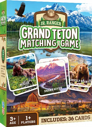 National Parks Grand Teton Matching Game - Image 1