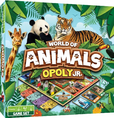World of Animals Explore Opoly Junior - Image 1