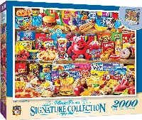 MasterPieces Signature Collection Jigsaw Puzzle - Kids' Favorite Foods - 2000 Piece