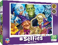 MasterPieces #Selfies Jigsaw Puzzle - Spooky Smiles Kids - 200 Piece