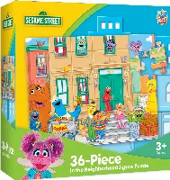 MasterPieces Sesame Street Jigsaw Puzzle - In the Neighborhood - 36 Piece