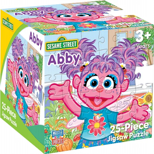 MasterPieces Sesame Street Jigsaw Puzzle - Abby Square - 25 Piece - Image 1