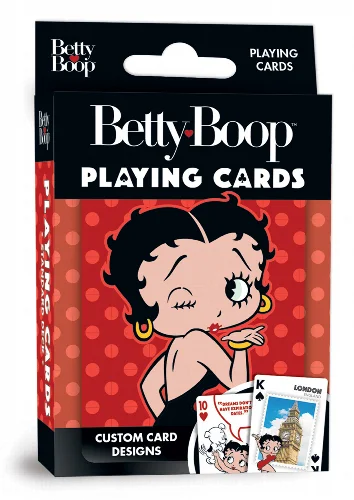 Betty Boop Playing Cards - 54 Card Deck - Image 1