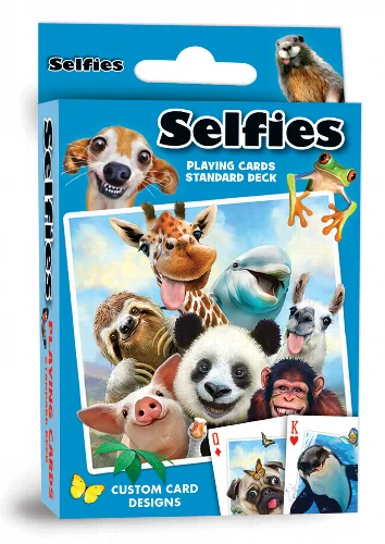 Selfies Playing Cards - 54 Card Deck - Image 1