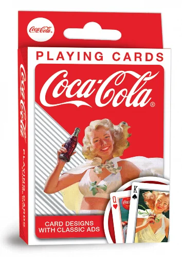 Coca Cola Vintage Pin-Ups Playing Cards - 54 Card Deck - Image 1