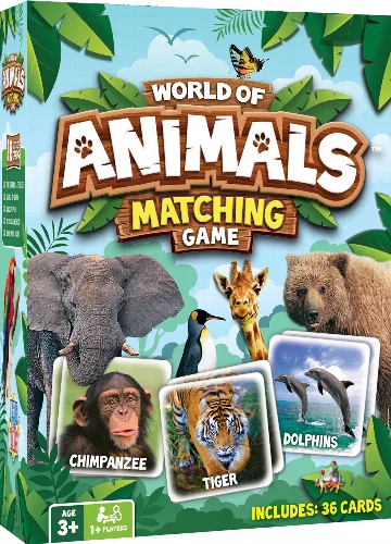 World of Animals Matching Game - Image 1