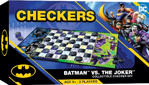 Batman vs Joker Checkers Board Game - Image 1