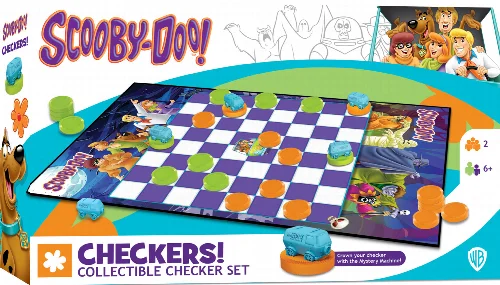 Scooby Doo Checkers Board Game - Image 1