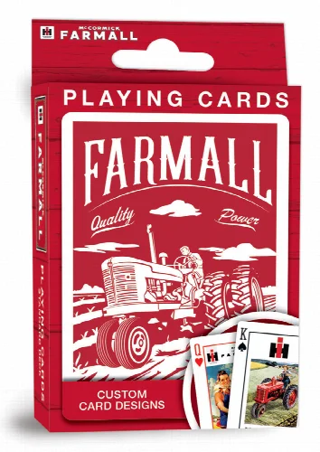 Farmall Playing Cards - 54 Card Deck - Image 1