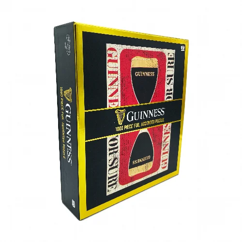 Front Porch Classics Guinness Foil Accented Retro Puzzle - 1000 Piece - Image 1