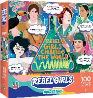 MasterPieces Rebel Girls Jigsaw Puzzle - Inventors - 100 Piece