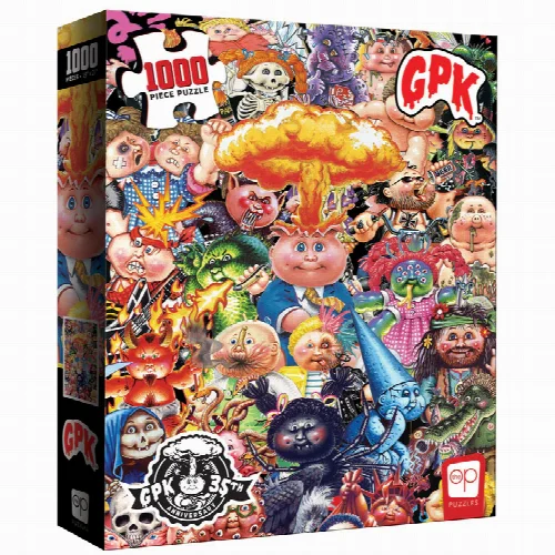 USAopoly Garbage Pail Kids "Yuck" Jigsaw Puzzle - 1000 Piece - Image 1