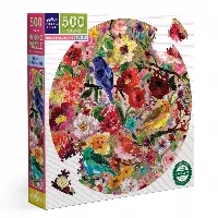 eeBoo Blossoms Jigsaw Puzzle - 500 Piece