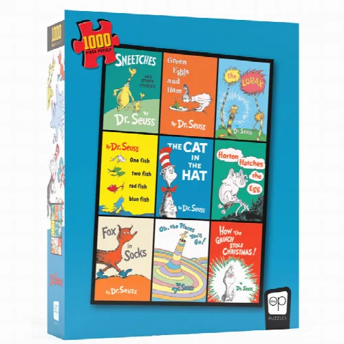 USAopoly Dr Suess Collection Jigsaw Puzzle - 1000 Piece - Image 1