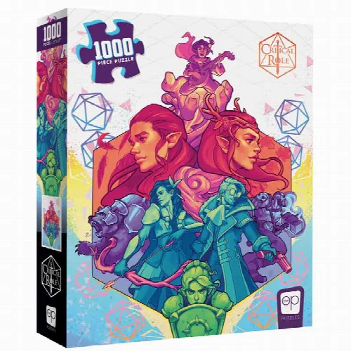 USAopoly Critical Role Vox Machina Jigsaw Puzzle - 1000 Piece - Image 1