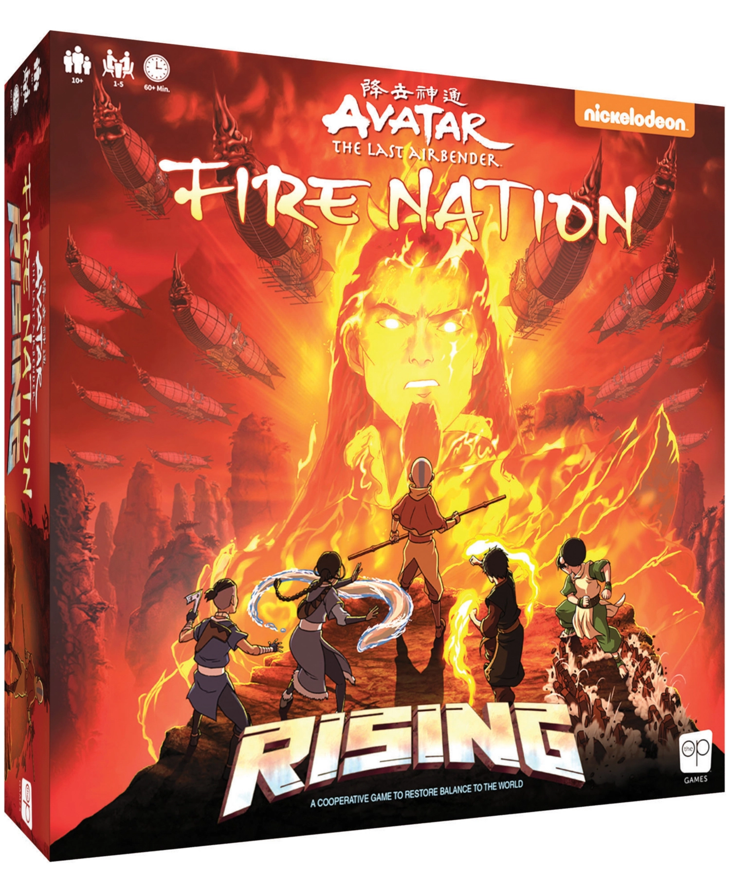 USAopoly Avatar - The Last Air Bender Fire Nation Rising Game | The ...