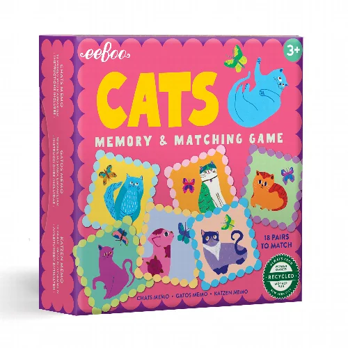 Cats Little Square Memory Game - Image 1