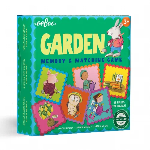 Garden Little Square Memory Game - Image 1