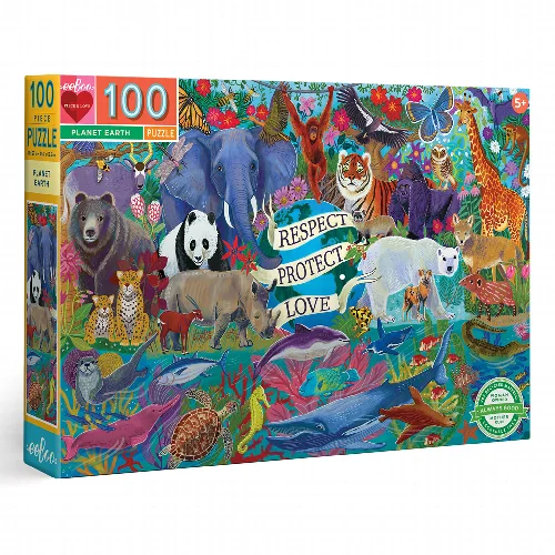 Planet Earth Jigsaw Puzzle - 100 Piece - Image 1