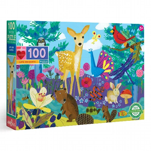 Life on Earth Jigsaw Puzzle - 100 Piece - Image 1