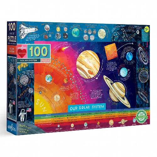 Solar System Jigsaw Puzzle - 100 Piece - Image 1