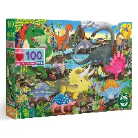 Land of Dinosaurs Jigsaw Puzzle - 100 Piece