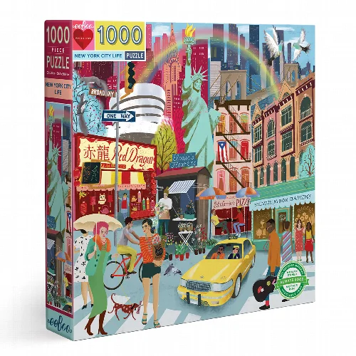New York City Life Jigsaw Puzzle - 1000 Piece - Image 1