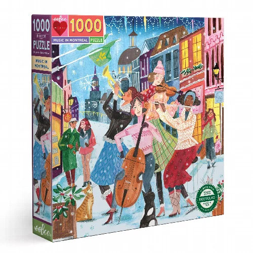 Music in Montreal Jigsaw Puzzle - 1000 Piece - Image 1