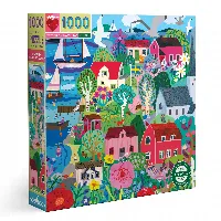 Swedish Fishing Village Jigsaw Puzzle - 1000 Piece