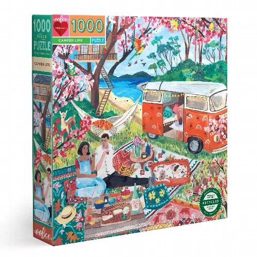 Camper Life Jigsaw Puzzle - 1000 Piece - Image 1