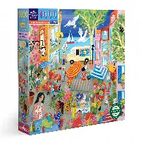 Marketplace in France Jigsaw Puzzle - 1000 Piece